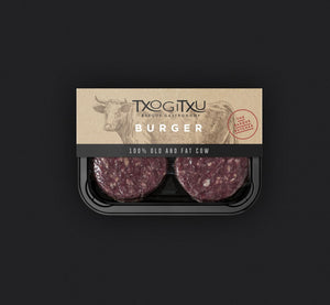 TXOG FRESH HAMBURGER 2PCS IN SKIN PACK 180G
