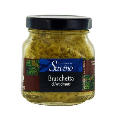 ARTICHOKE BRUSCHETTA SAVINO 140GR