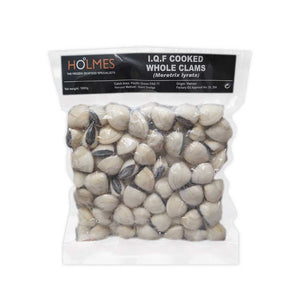 CLAMS WHOLE SHELL COOKED 60/80  1KG