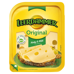LEERDAMMER 8 CHEESE SLICES 160G