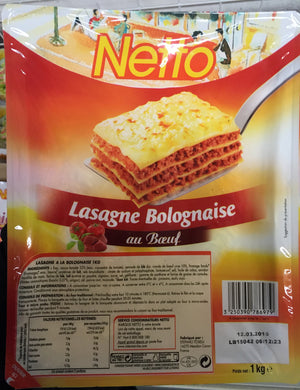NETTO LASAGNA BOLOGNESE 1KG