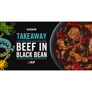 ICELAND TAKEWAY BEEF IN BLACK BEAN 375G