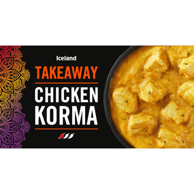 ICELAND  TAKEWAY CHICKEN KORM  375G