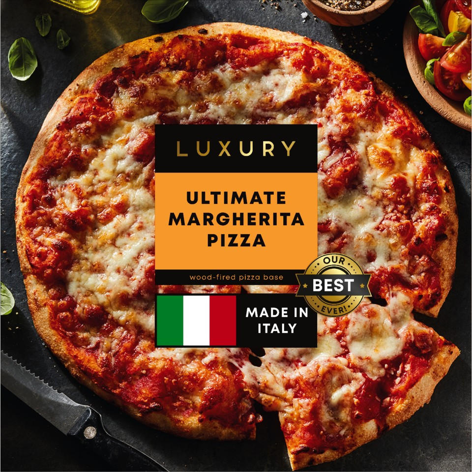 ICELAND LUXURY MARGHERITA PIZZA 320GR