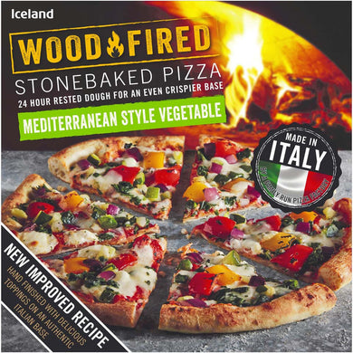 ICELAND PIZZA  MEDITERRANE VEG 401GR