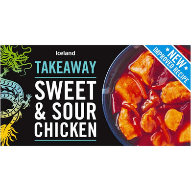 ICELAND  TAKEWAY  SWEET& SOUR CHICKEN 375G