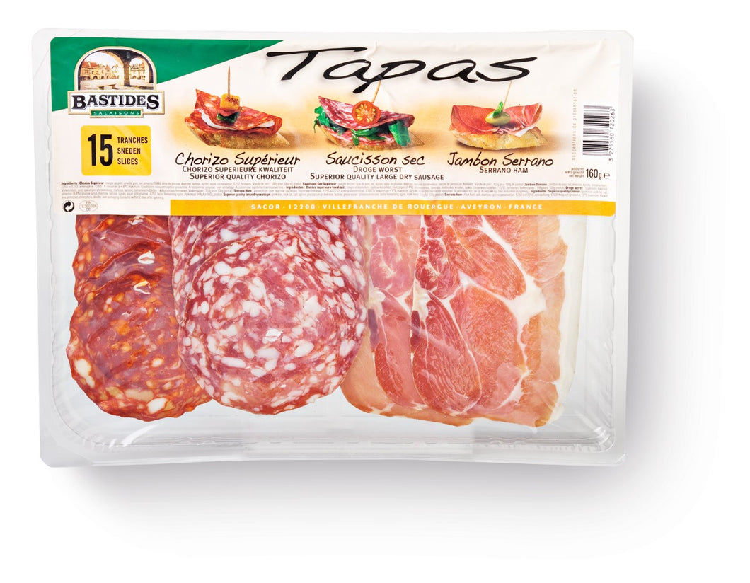 BASTIDES PLATEAU TAPAS 15TR 160G