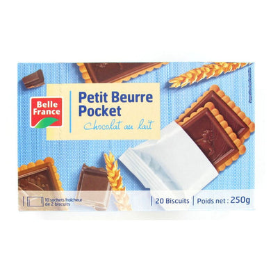 BF PETIT BEURRE+TABL  MILK CHOCO POCKET