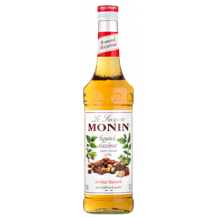 MONIN ROASTED HAZELNUT SYRUP 70CL