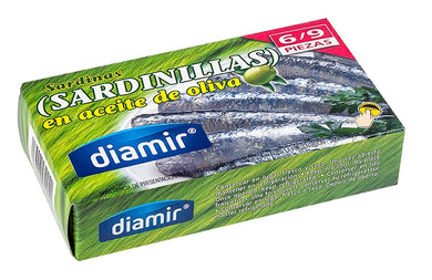 DIAMIR SARDINE IN VEG OIL 125G