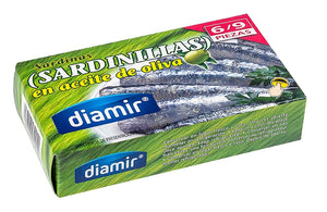 DIAMIR SARDINE IN VEG OIL 125G