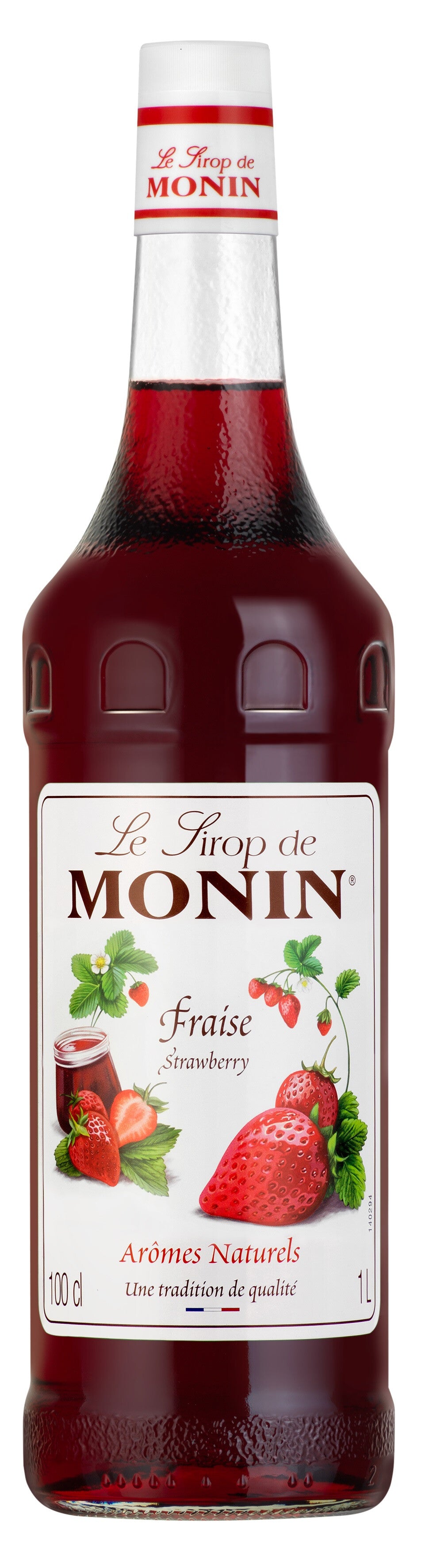 MONIN STRAWBERRY SYRUP 1L