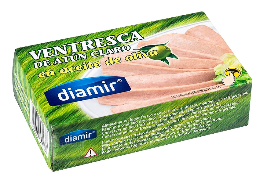 DIAMIR BELLY FILLETS TUNA IN OLIVE OIL 120GR