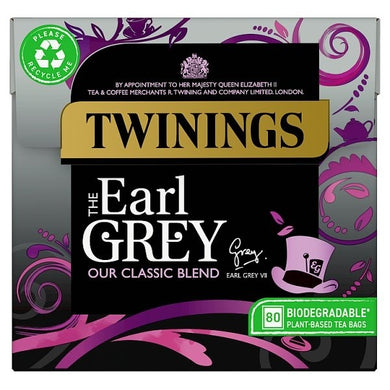 TWININGS EARL GREY TEA 80'S