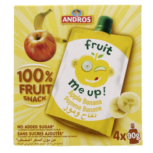 ANDROS APPLE BANANA 4X125GR