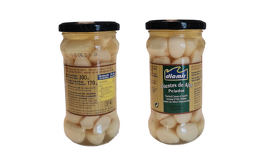 DIAMIR PEELED GARLIC GLASS 314ML