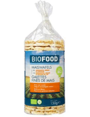 DH BIO CORN WAFERS 150G
