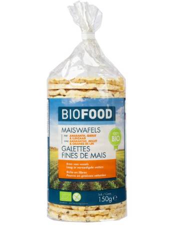 DH BIO CORN WAFERS 150G