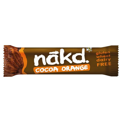 NAKD BAR COCOA ORANGE F&N GLUTEN 35G