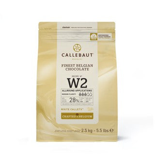 CALLEBAUT GOLD WHITE CHOCO W/H CARAMEL 2.5K