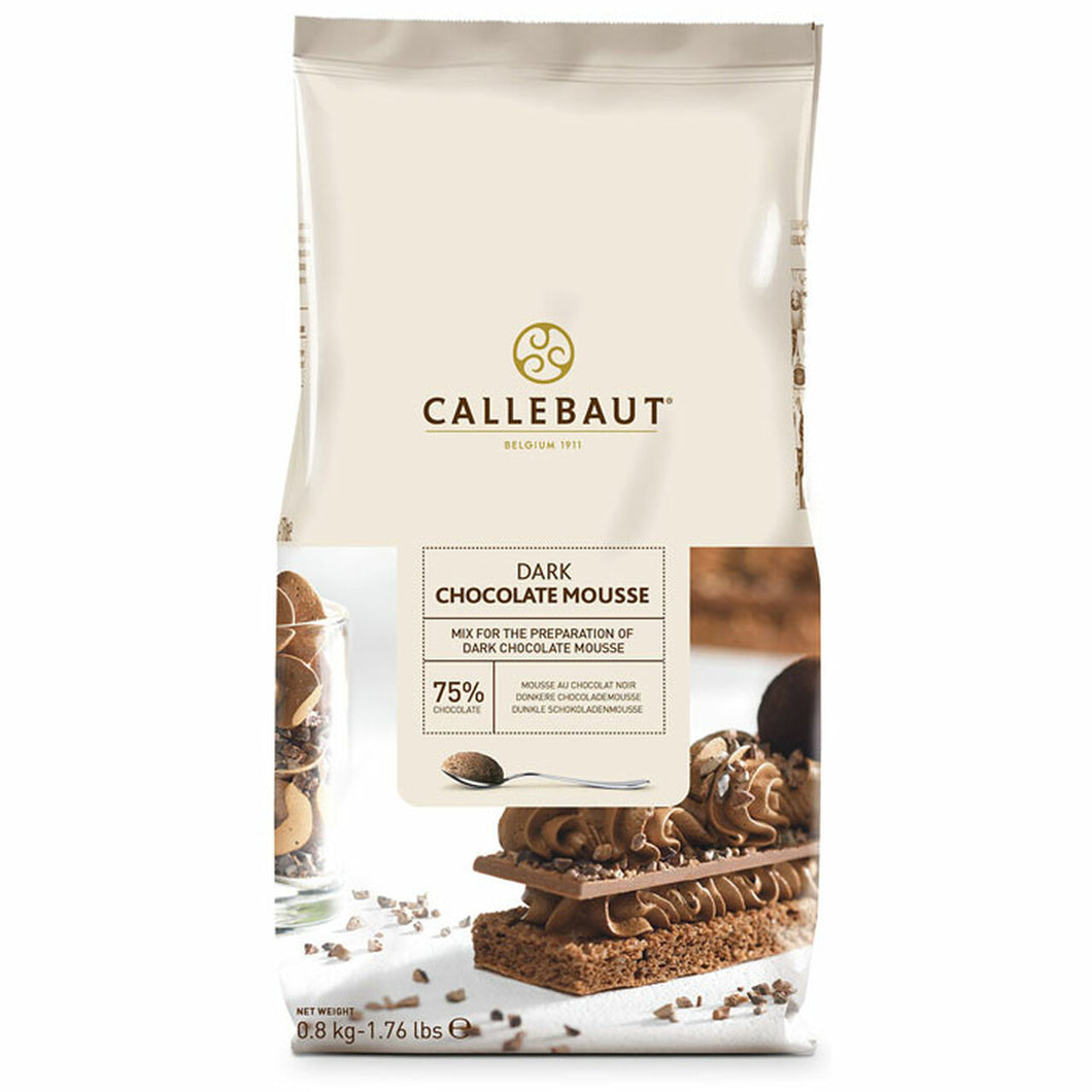 CALLEBAUT DARK CHOCO MOUSSE POWDER 800G