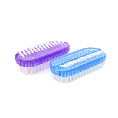 NAIL BRUSH DOUBBLE PVC