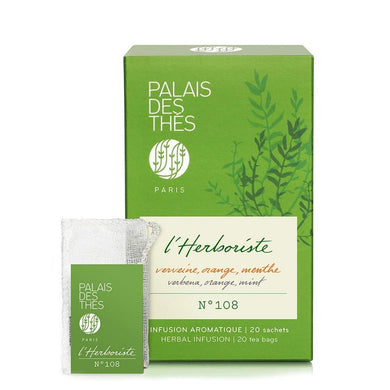 PDT 100 TEA BAGS HERB ORANGE MINT BIO