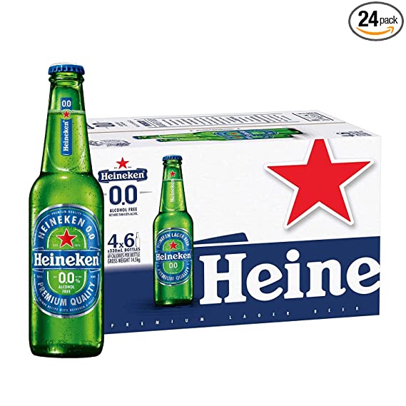 HEINEKEN 0.0%  24 X33 CL BOTTLES