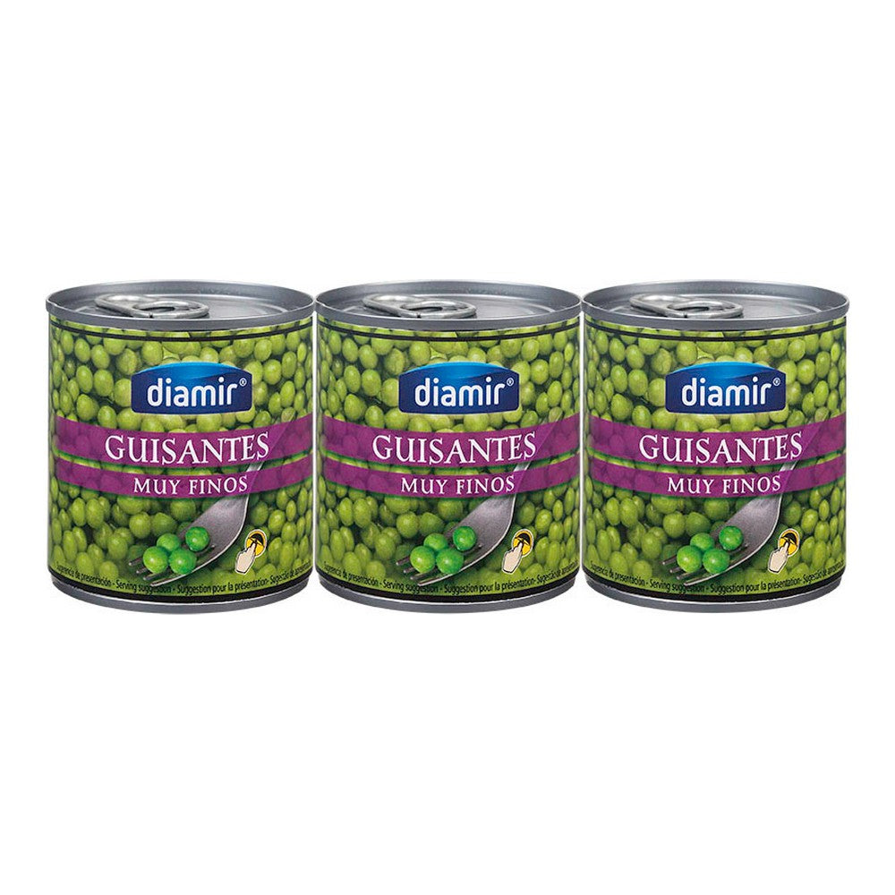 DIAMIR NATURAL GREEN PEAS  200GR PACK 3