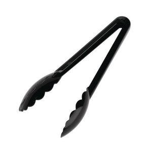 ALL PURPOSE TONG BLACK EXOGLASS 240MM