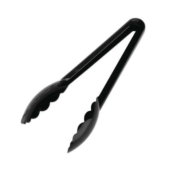 ALL PURPOSE TONG BLACK EXOGLASS 240MM