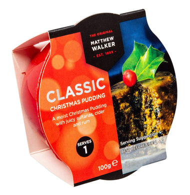 M.WALKER CLASSIC CHRISTMAS PUDDING 100G