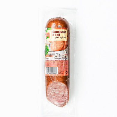 BF GARLIC SAUSAGE SMOKED 250GR
