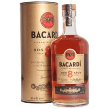BACARDI 8 YEARS RUM 1LTR