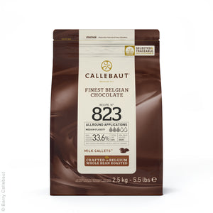 CALLEBAUT CHOCOLATE PEBBLES MILK 2.5KG