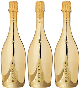 BOTTEGA LUXURY COFFRET 3 GOLD PROSECCO