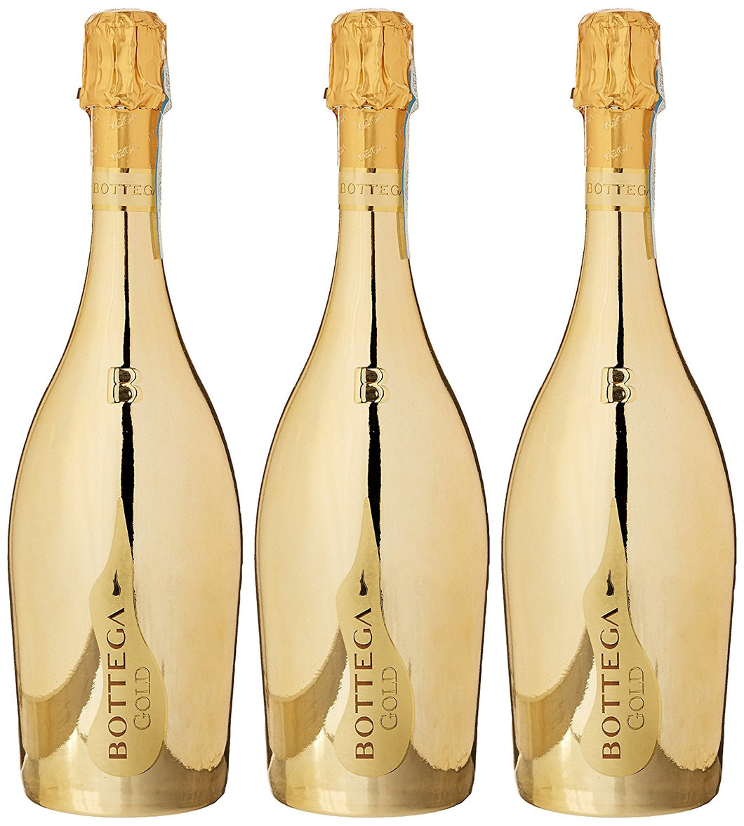 BOTTEGA LUXURY COFFRET 3 GOLD PROSECCO