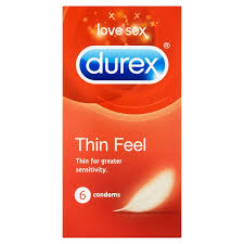 DUREX THIN FEEL CONDOM - 6 pcs