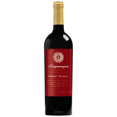 BAYANEGRA RED WINE CAB SAUV 75CL