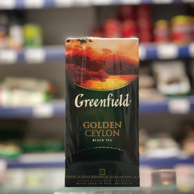 MW GREENFIELD BLACK CEYLON TEA 50G