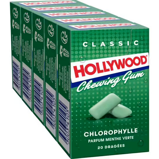 HOLLYWOOD CHWEING GUM CHLOROPHYL