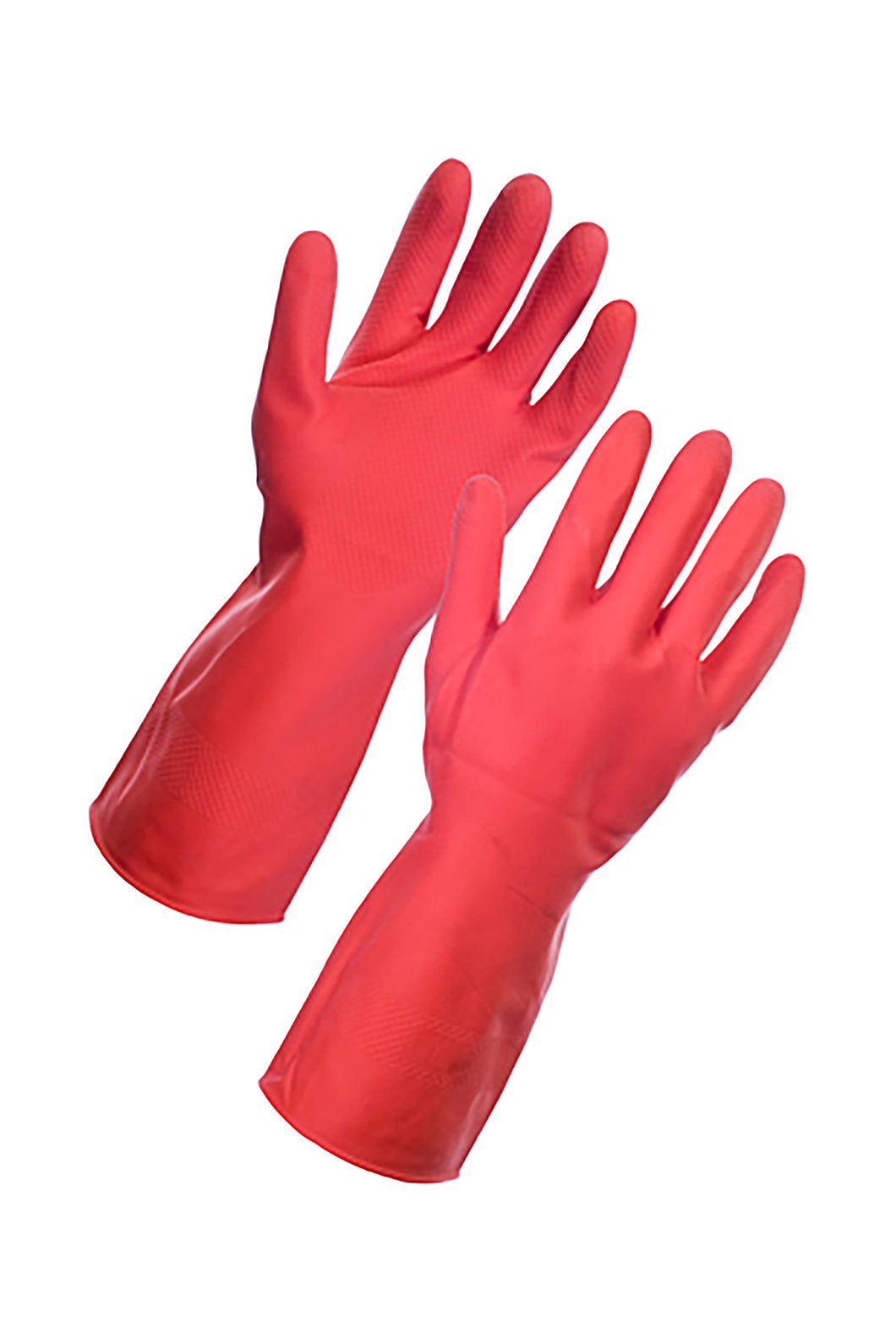 HOUSEKEEPING GLOVES RED MEDIUM