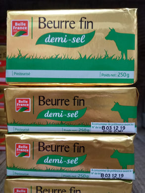 BELLE FRANCE SALTED BUTTER 250G