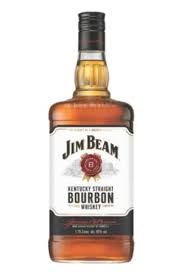 JIM BEAM WHITE BOURBON WHISKEY 1LTR