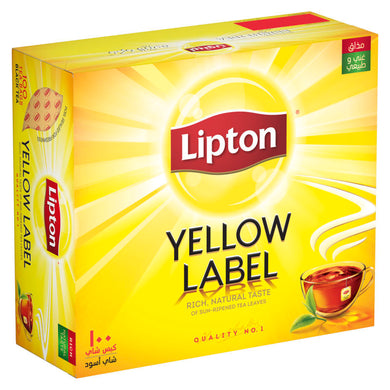 LIPTON YELLOW LABEL BLACK TEA 30 BAGS