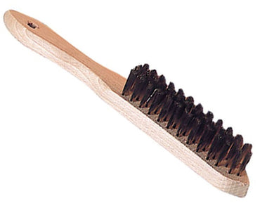 GRILL BRUSH MATFER  WOOD HANDLE 300MM