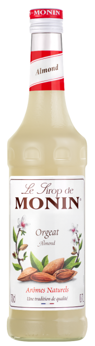 MONIN ALMONDS (ORGEAT) SYRUP 70CL
