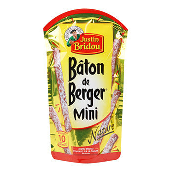 JUSTIN BRIDOU STICKS BERGER MINI PEPPERS MILD 80G