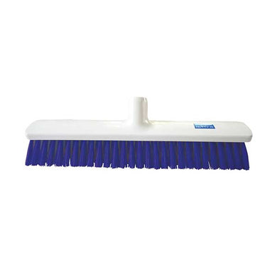 BROOM SOFT WHITE & BLUE - 40 CM
