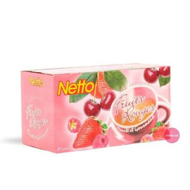 NETTO RED FRUITS INFUSION 25 BAGS